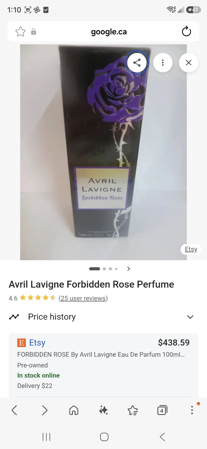 Avril Lavigne Forbidden Rose Eau de Parfum 1.0 Oz - photo 5