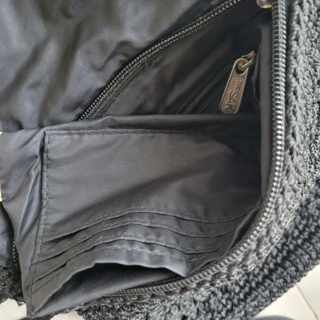 The Sak Black Crochet Shoulder Bag - photo 2