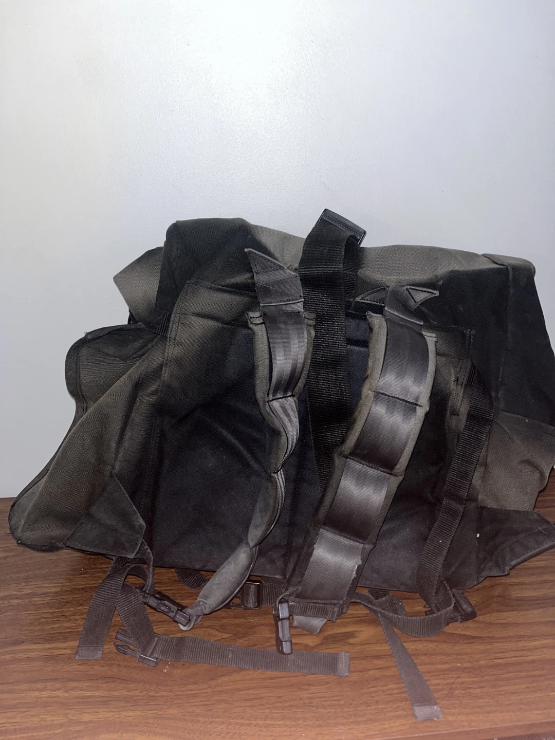 Trash Messenger Barge Bag roll top - photo 4