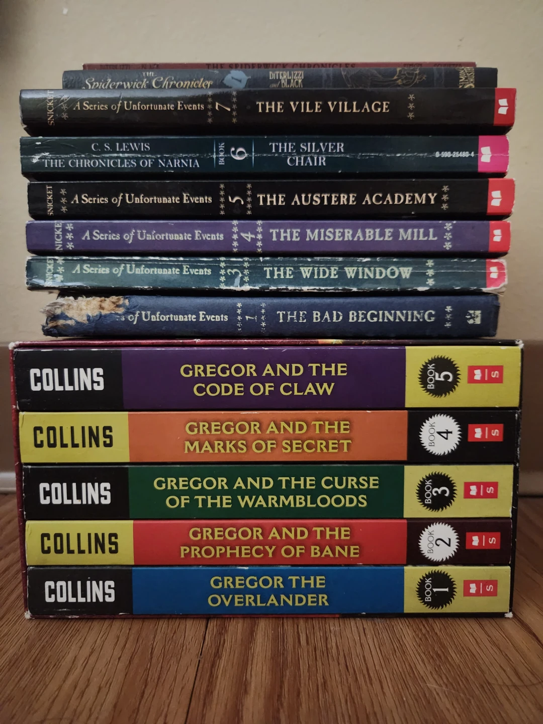 Adventure/dark twist novels