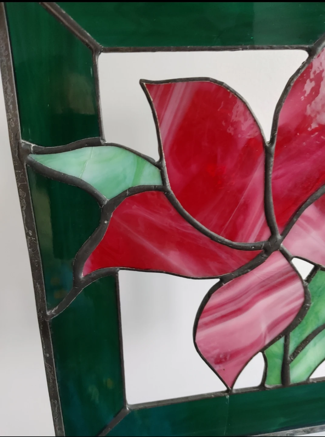 Stained Glass Flower Suncatcher - photo 5