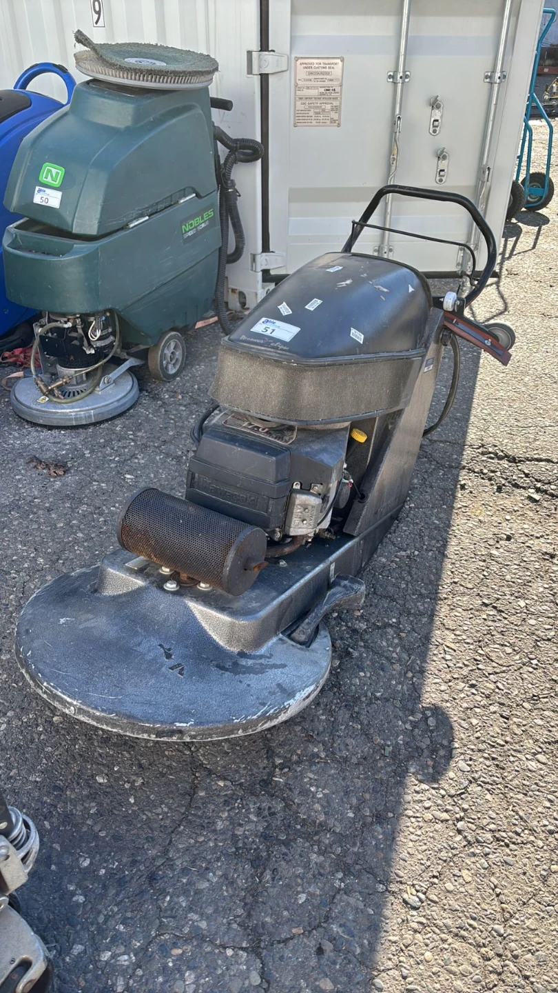 Floor Burnisher Scrubber Machine
