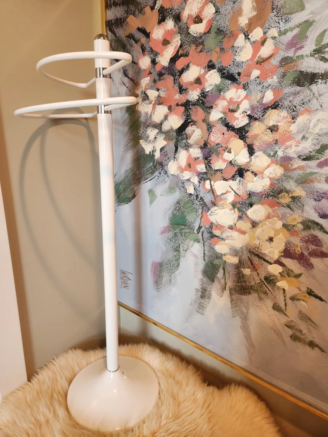 RARE FIND VINTAGE metal umbrella Stand or clothing  rack - photo 2
