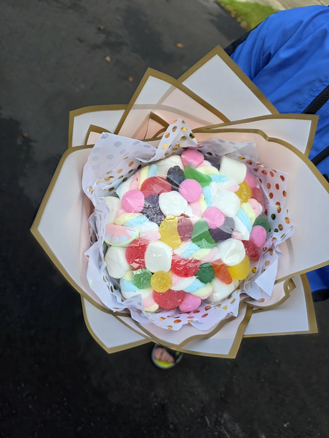 Assorted Candy and Fruit Gift Basket - photo 2
