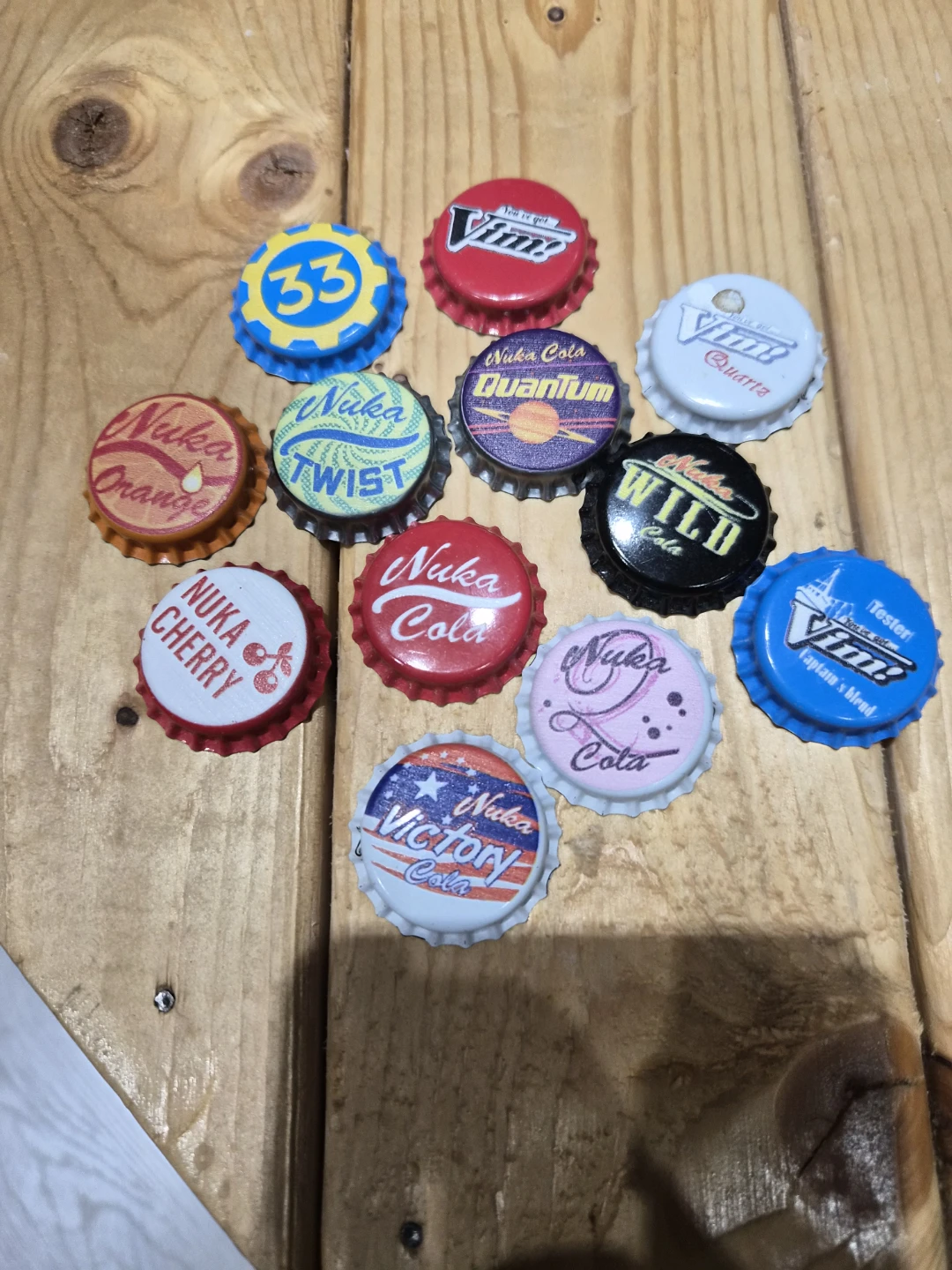 Fallout Nuka-Cola Bottle Caps Collection