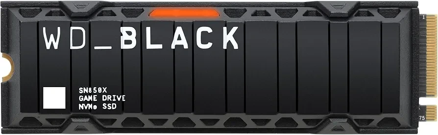 ENTERPRISE GRADE: WD_BLACK 4TB SN850X NVMe SSD w/ Heatsink