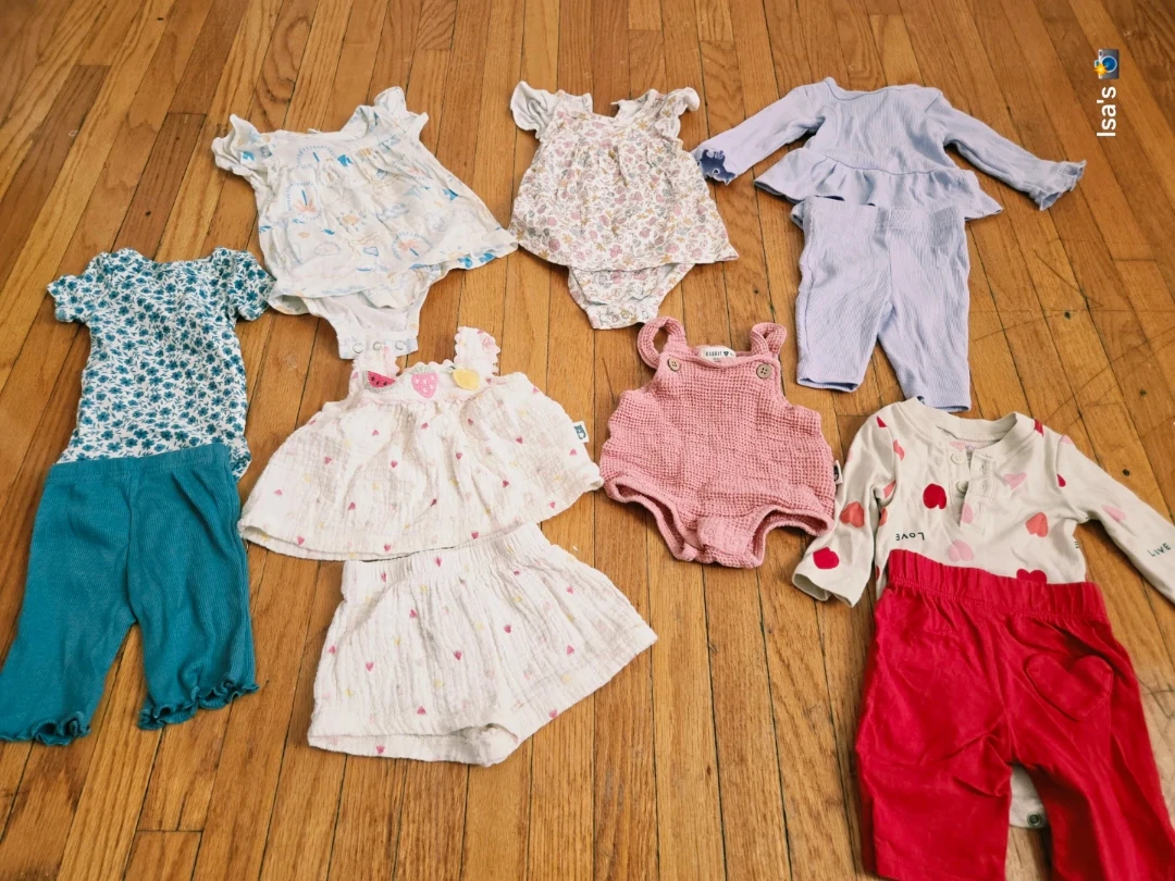 Baby Girl Clothes Bundle - Various Brands