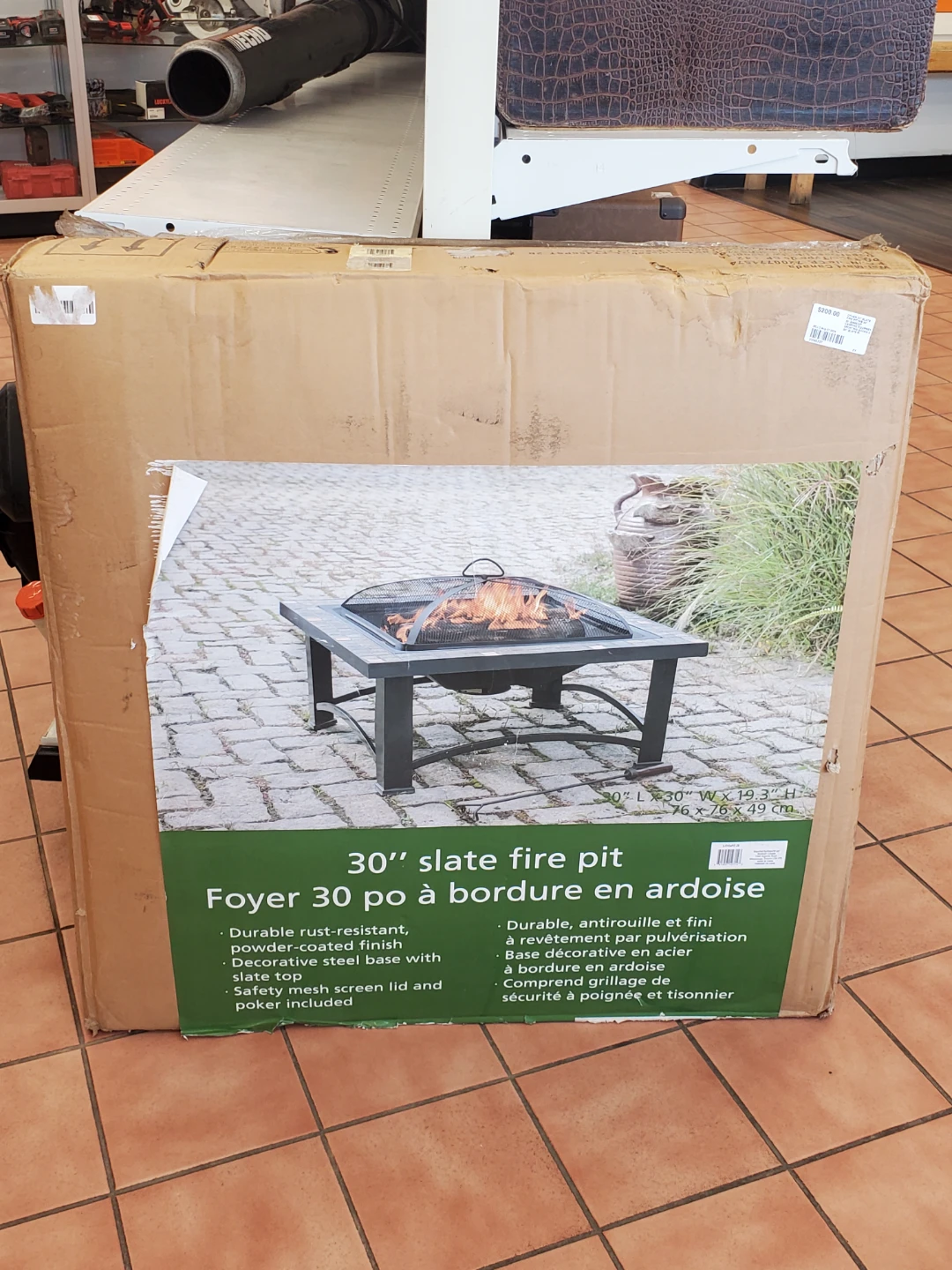 30" Slate Fire Pit