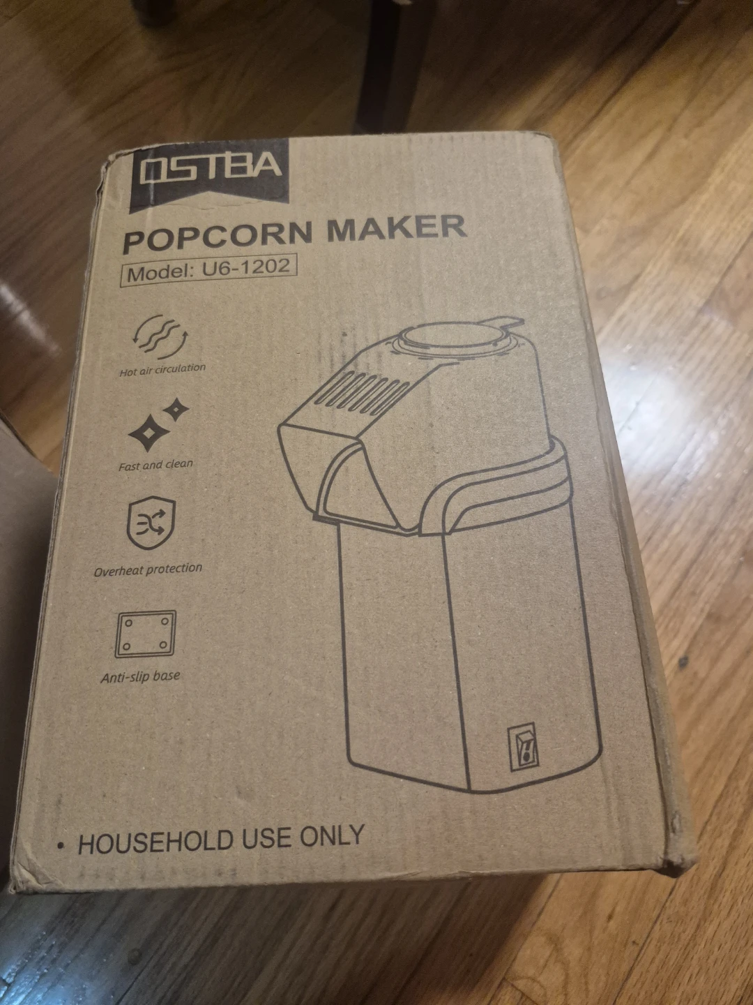 OSTBA Popcorn Maker U6-1202
