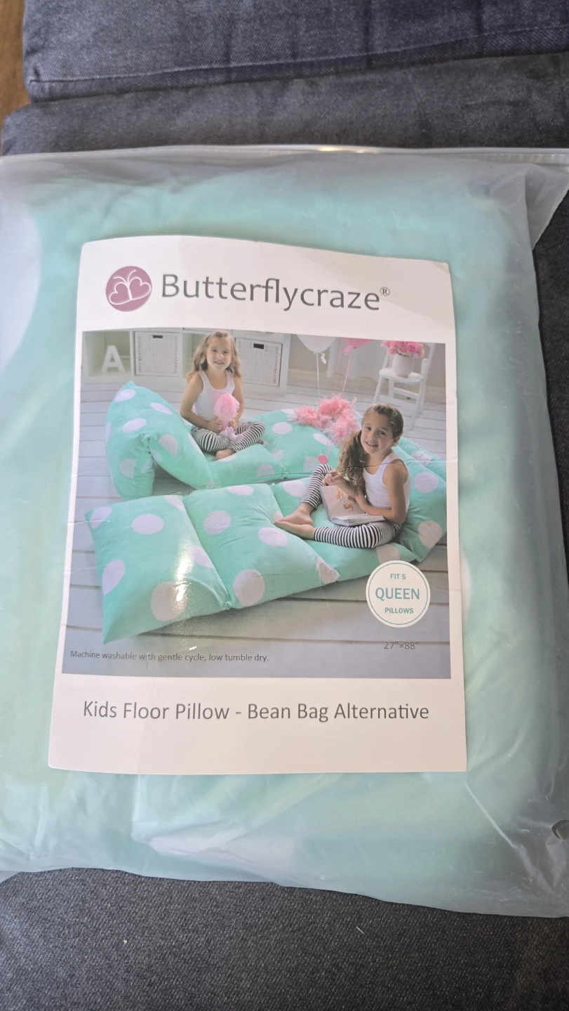 Kids Floor Pillow Cover