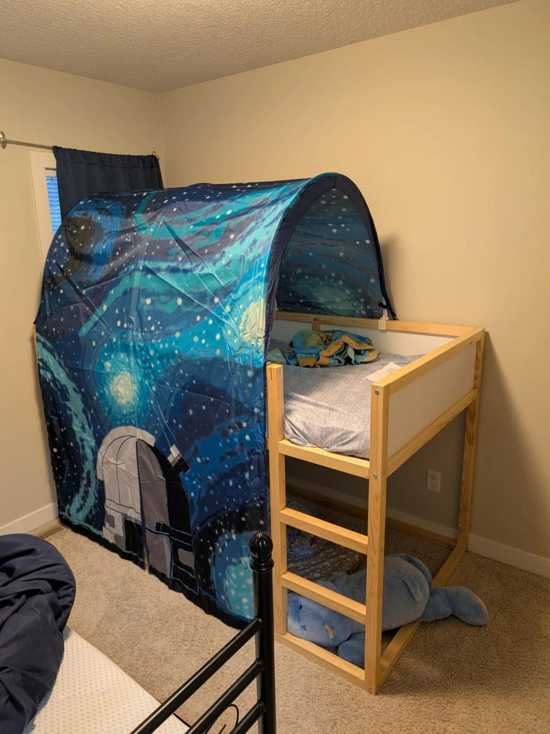 IKEA Loft Bed with Space Tent - photo 2