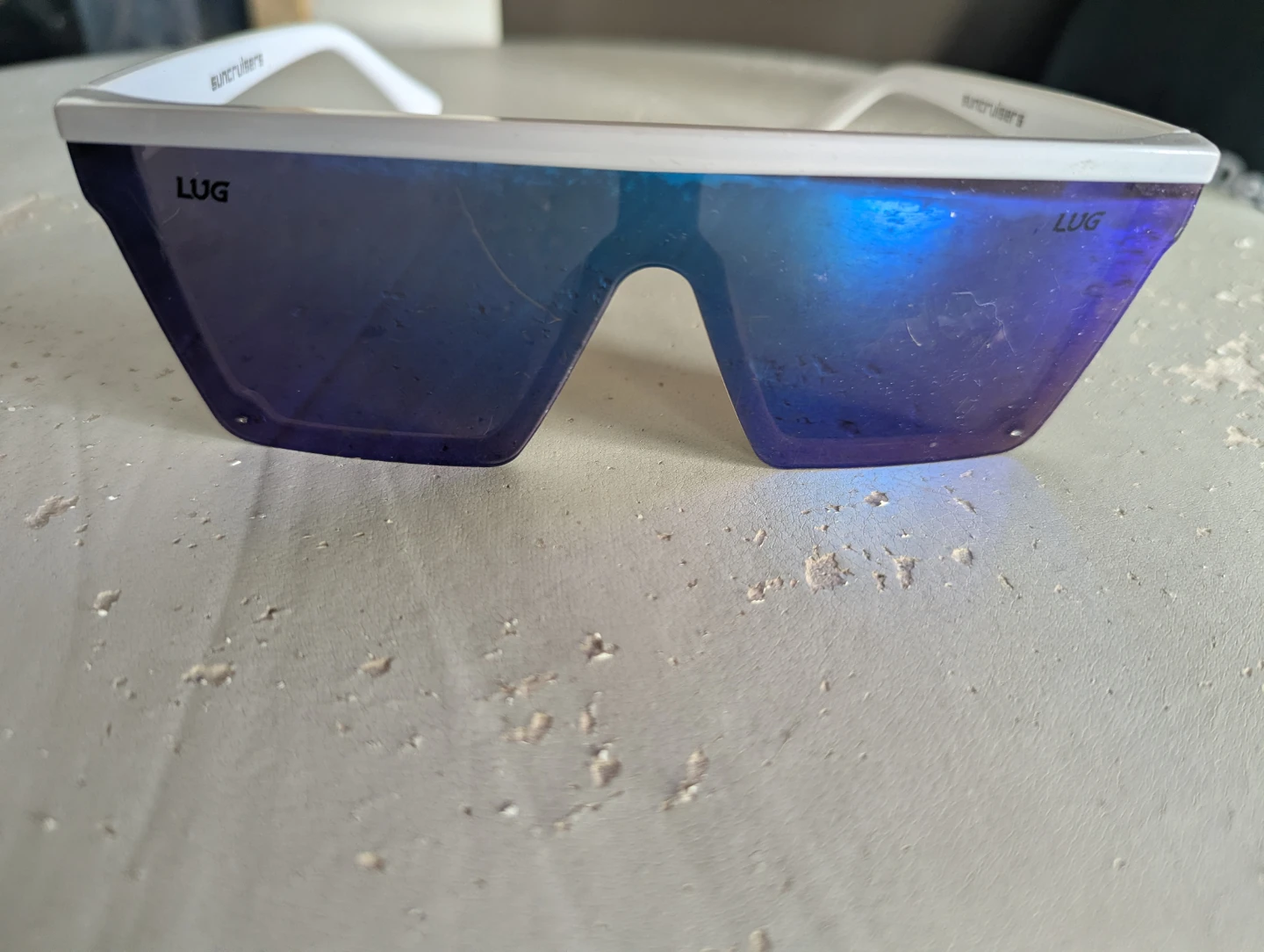 LUG "Suncruisers" White & Blue Sunglasses - photo 4