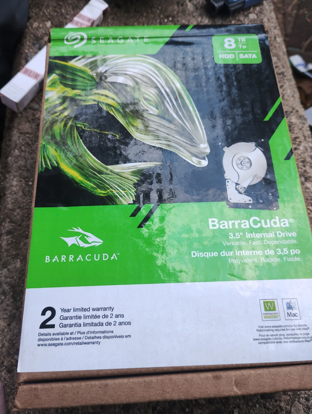 Seagate Internal Drive SATA 8GB