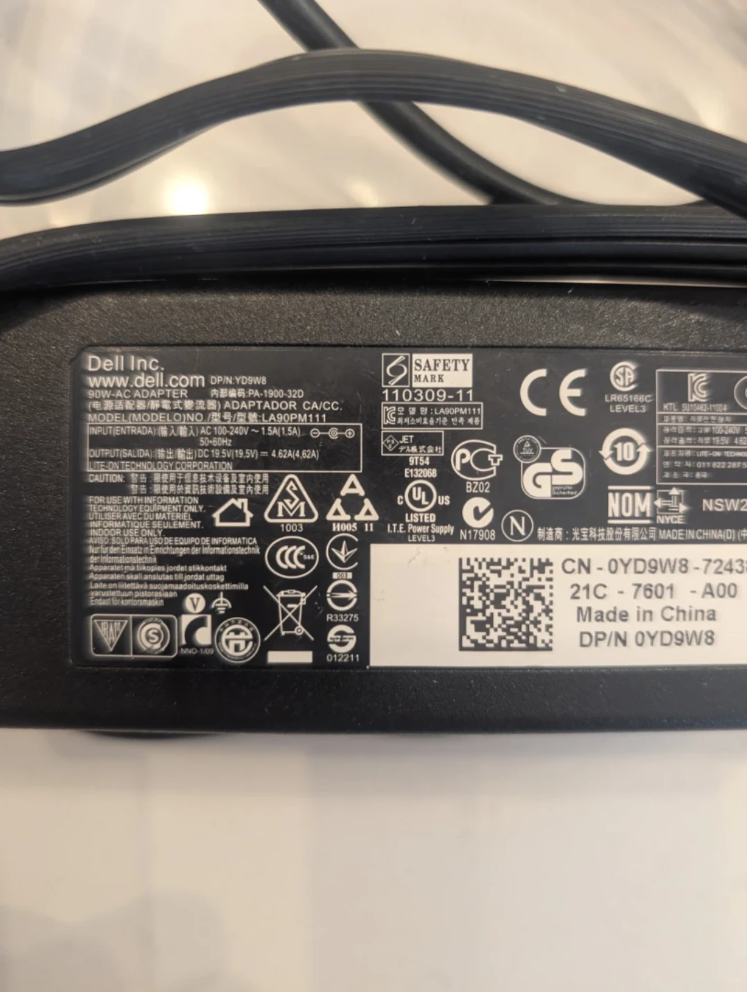 *multiple* Original Laptop Charging Cords - photo 4