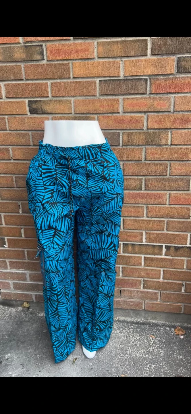 Breezy Flowy Patterned Pants - photo 4