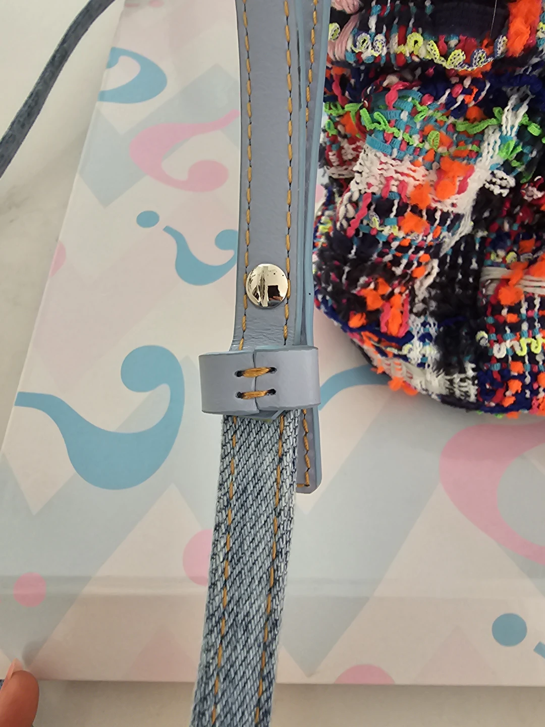 DSQUARED2 Tweed Bucket Bag - photo 3