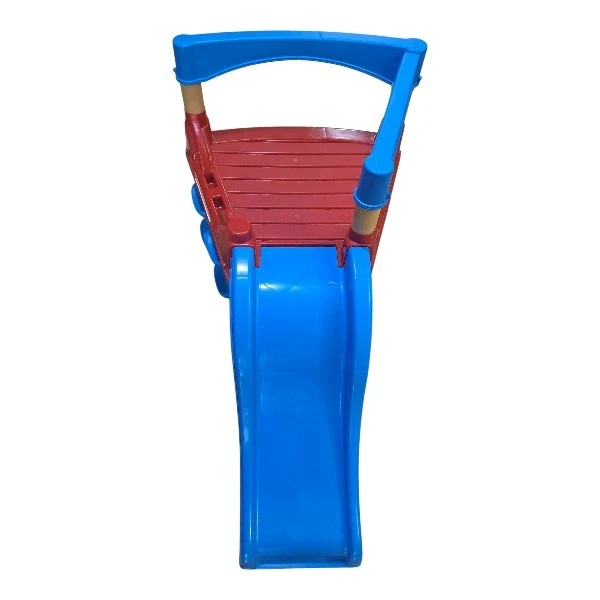 Blue and Red Plastic Toddler Slide - photo 3