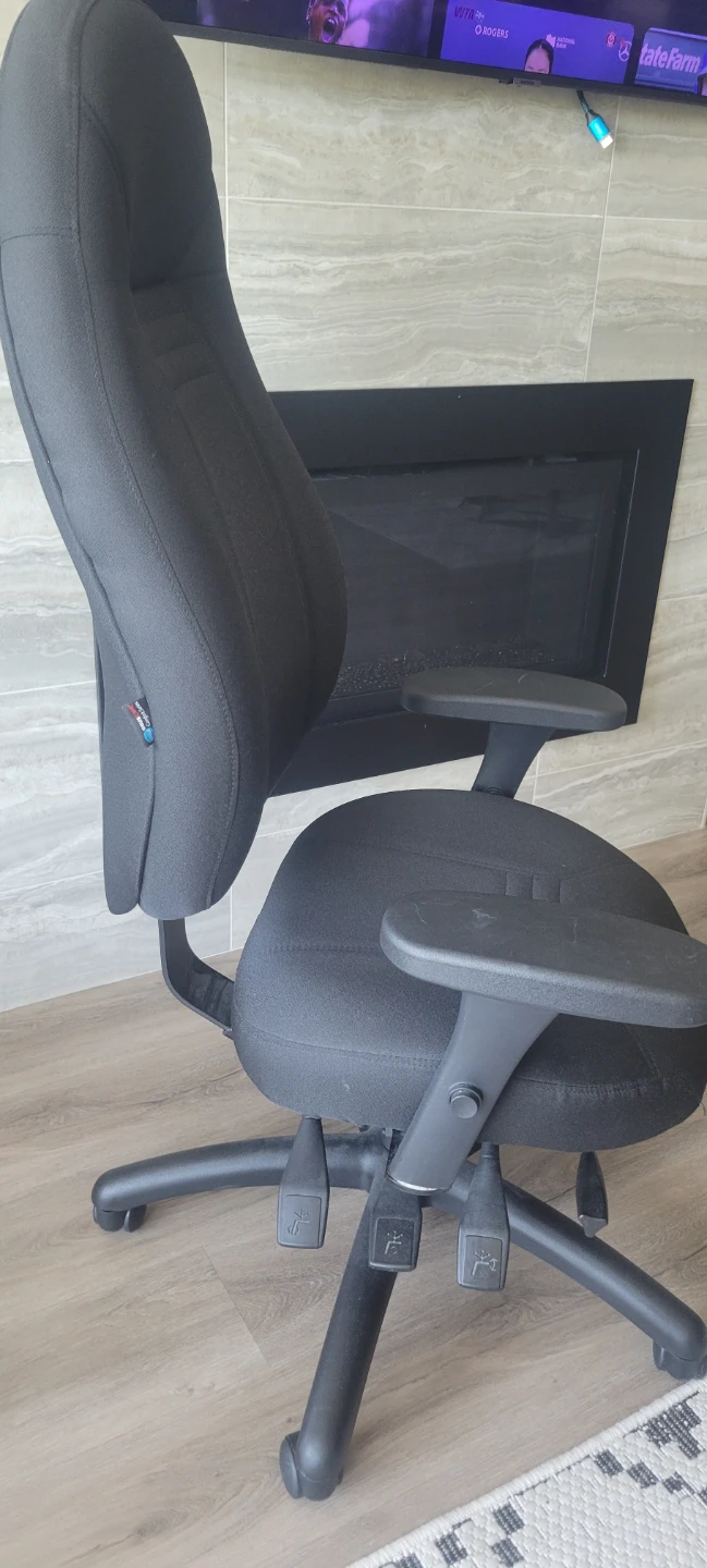 Black Ergonomic Office Chair - photo 2