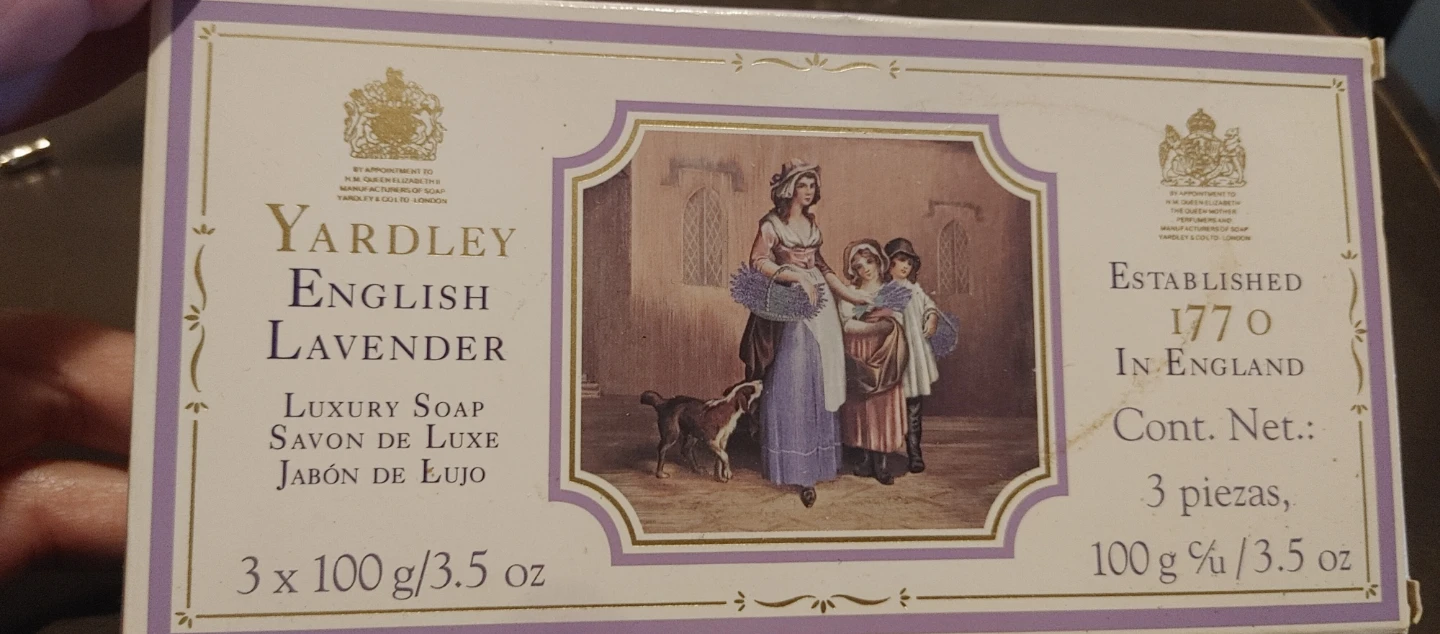 Yardley English Lavender Luxury Soap - 3 Pack