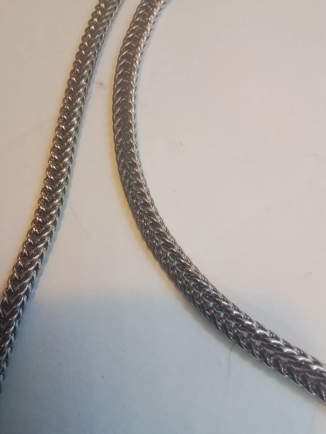 Silver-tone Statement Necklace with Grey and Clear Gems - photo 4