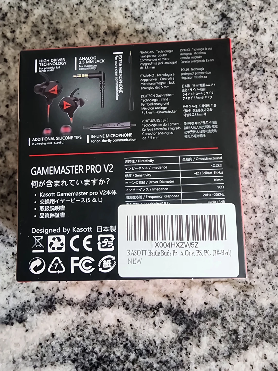 Kasott Gamemaster Pro V2 Gaming Earbuds - photo 4