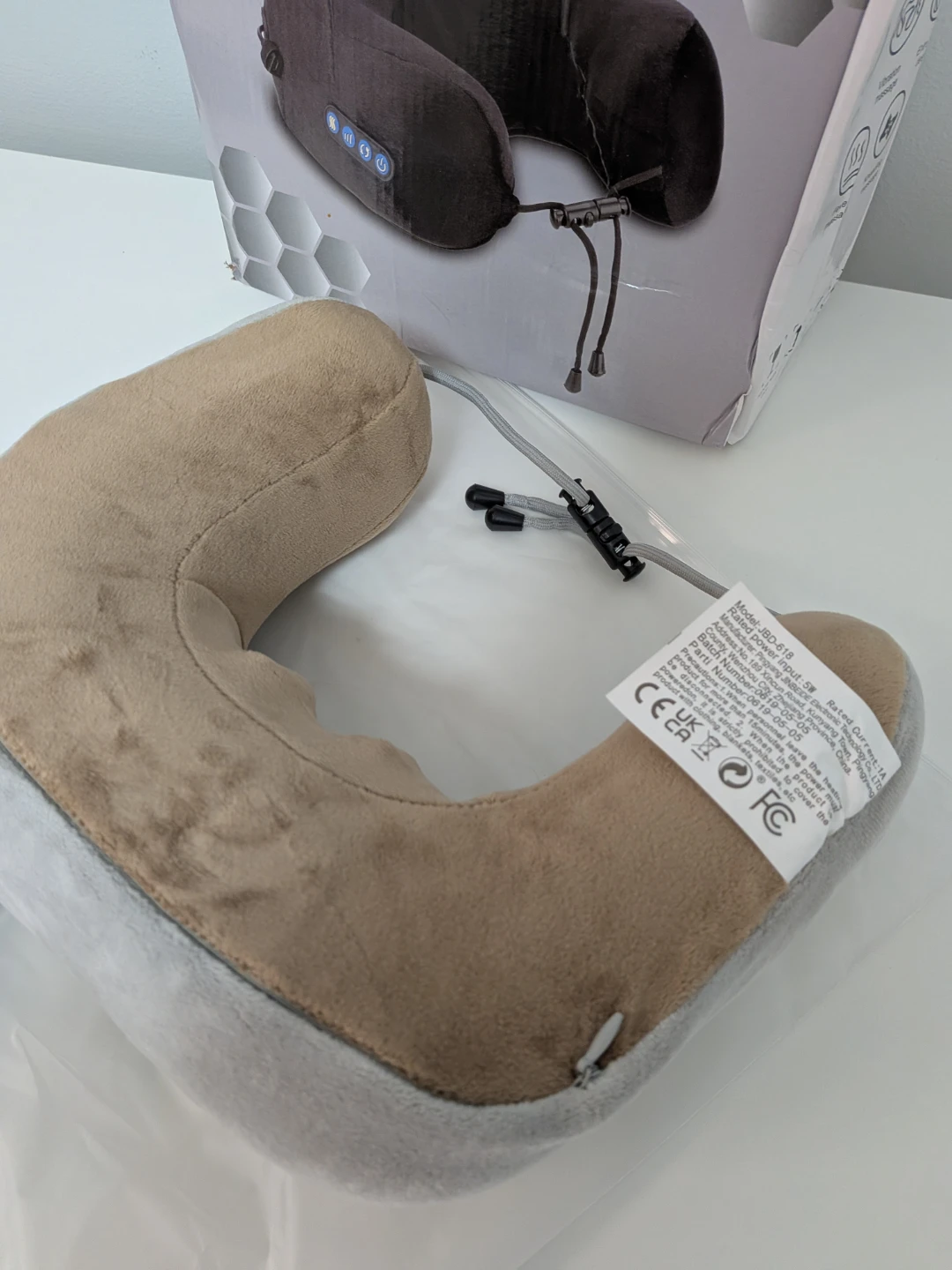 Portable Neck Massager Pillow with Bluetooth - photo 3