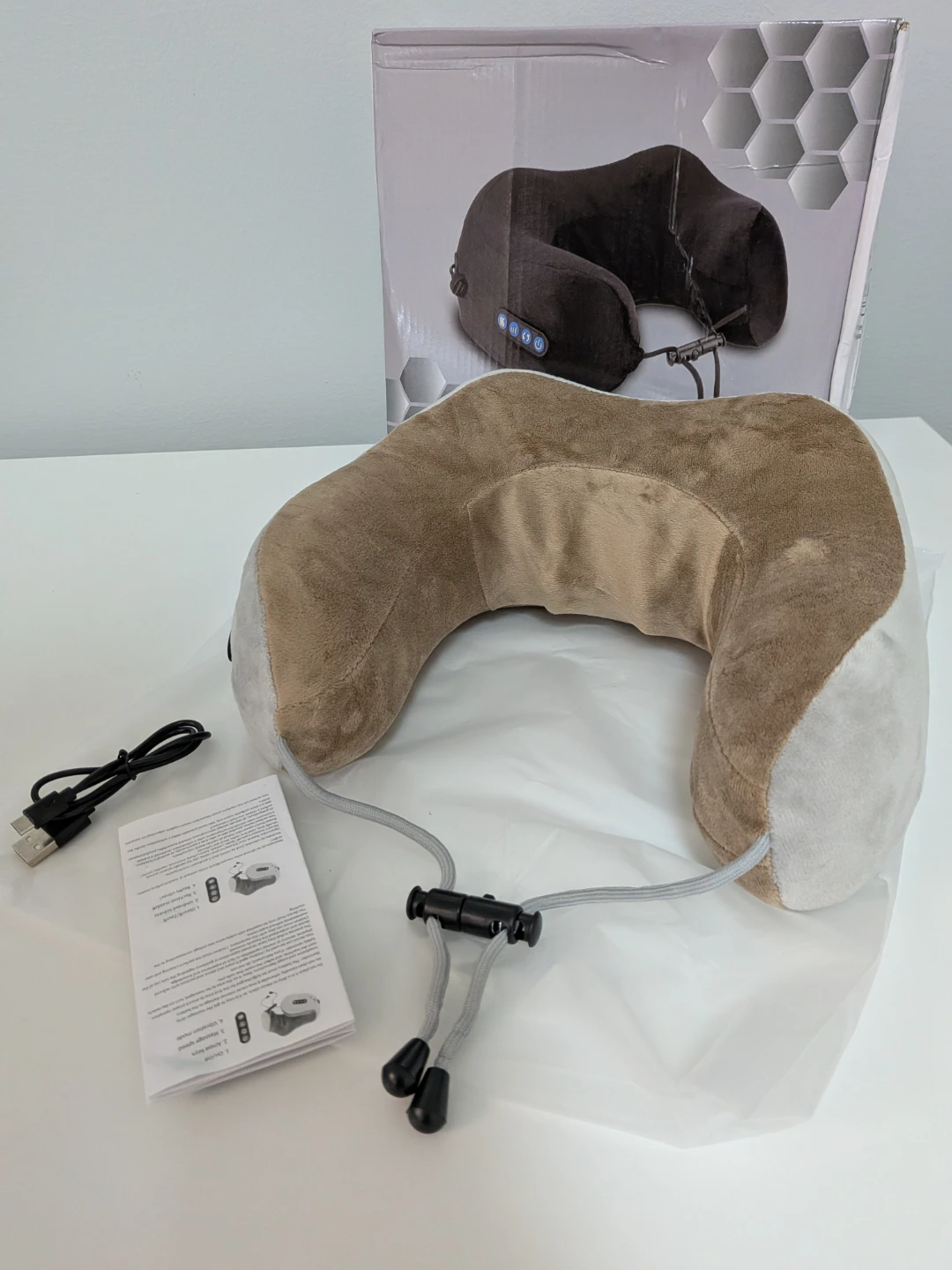 Portable Neck Massager Pillow with Bluetooth - photo 4