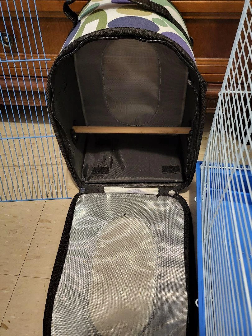 Bird cage with Bird Food and toys - photo 4