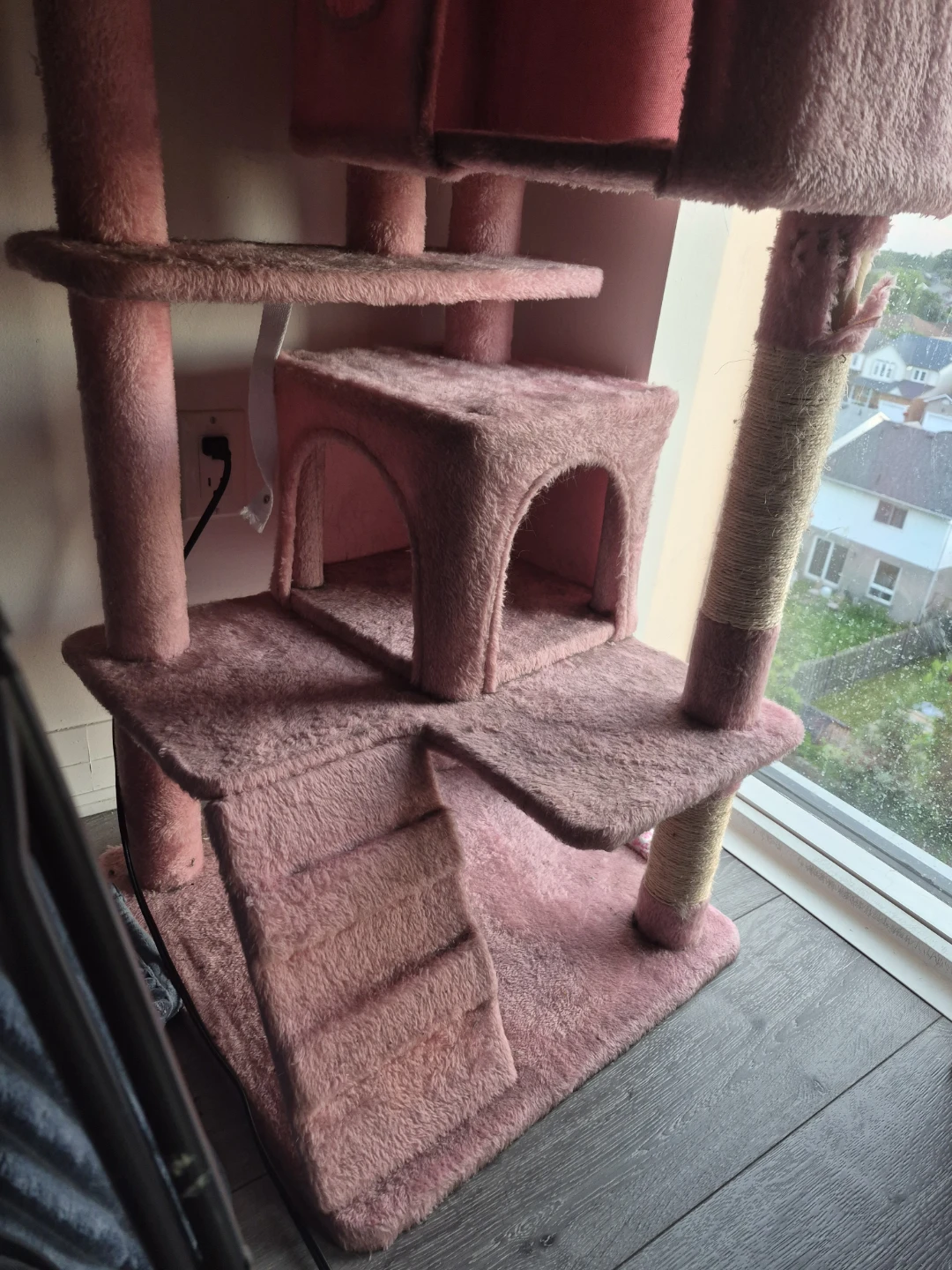 Pink Cat Tree Condo - photo 3