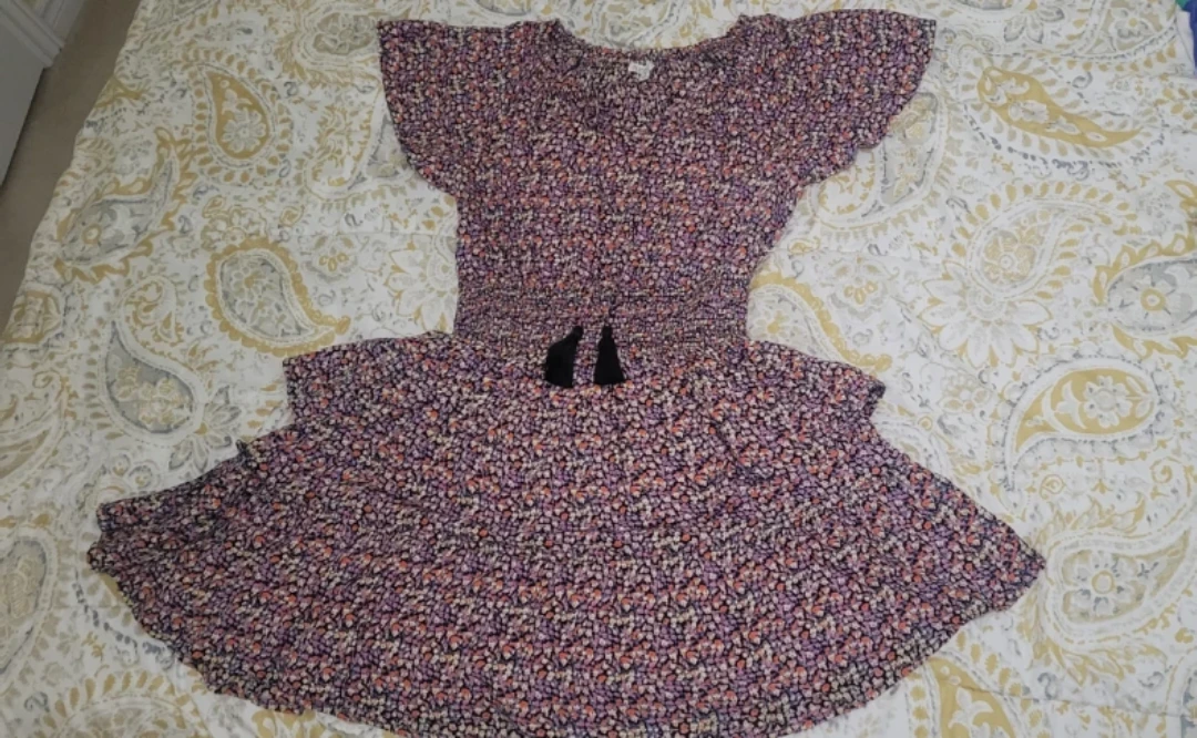 Womens Medium Floral Dress