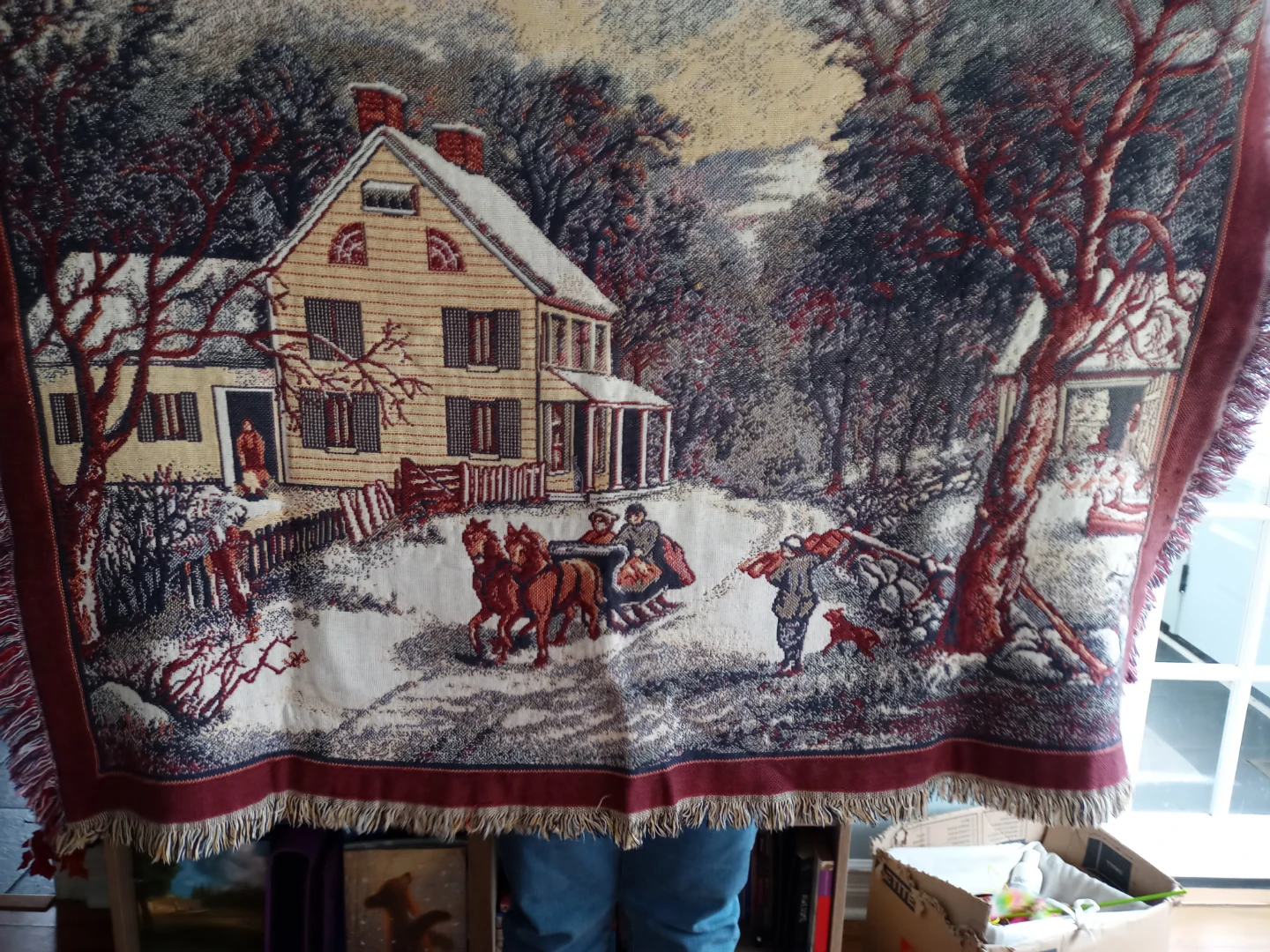 Crown Crafts Woven Wall Hanging Tapestry - photo 2