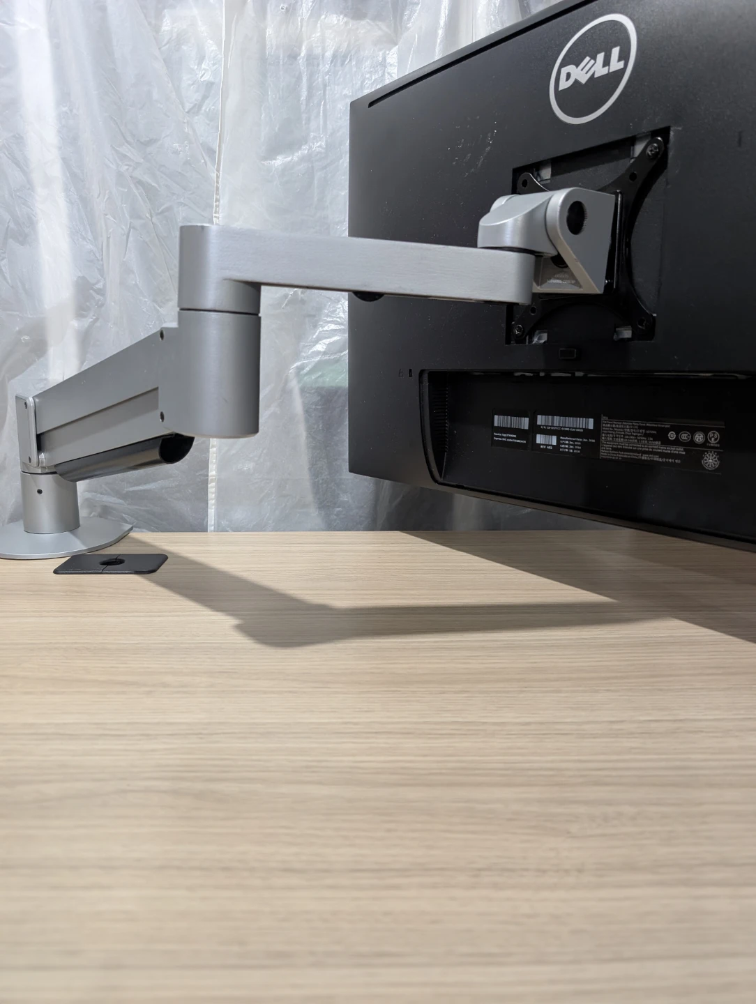 Silver Monitor Desk Mount Arm (Heavy Duty) - photo 4