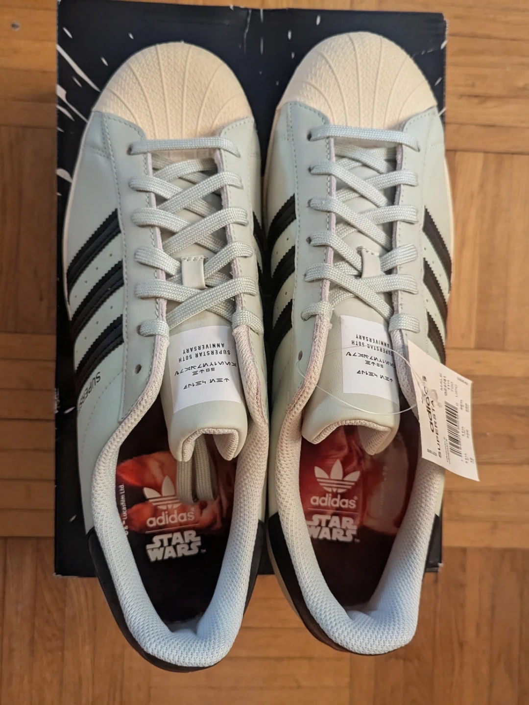 Adidas Superstar The Mandalorian (Star Wars)  baby Yoda shoes - photo 3