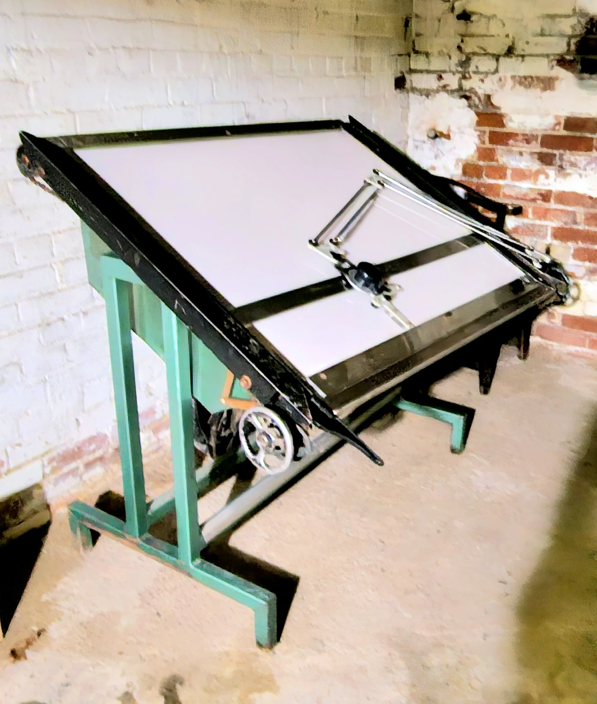 Drafting 1950s drafting table
