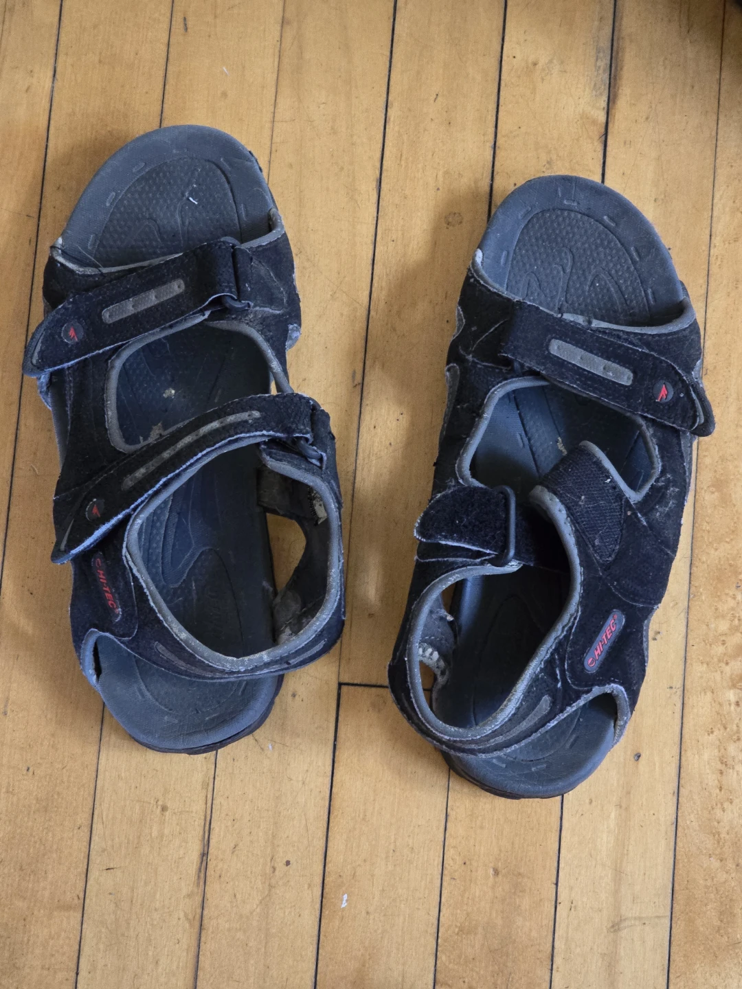 Hi-Tec Black Sandals