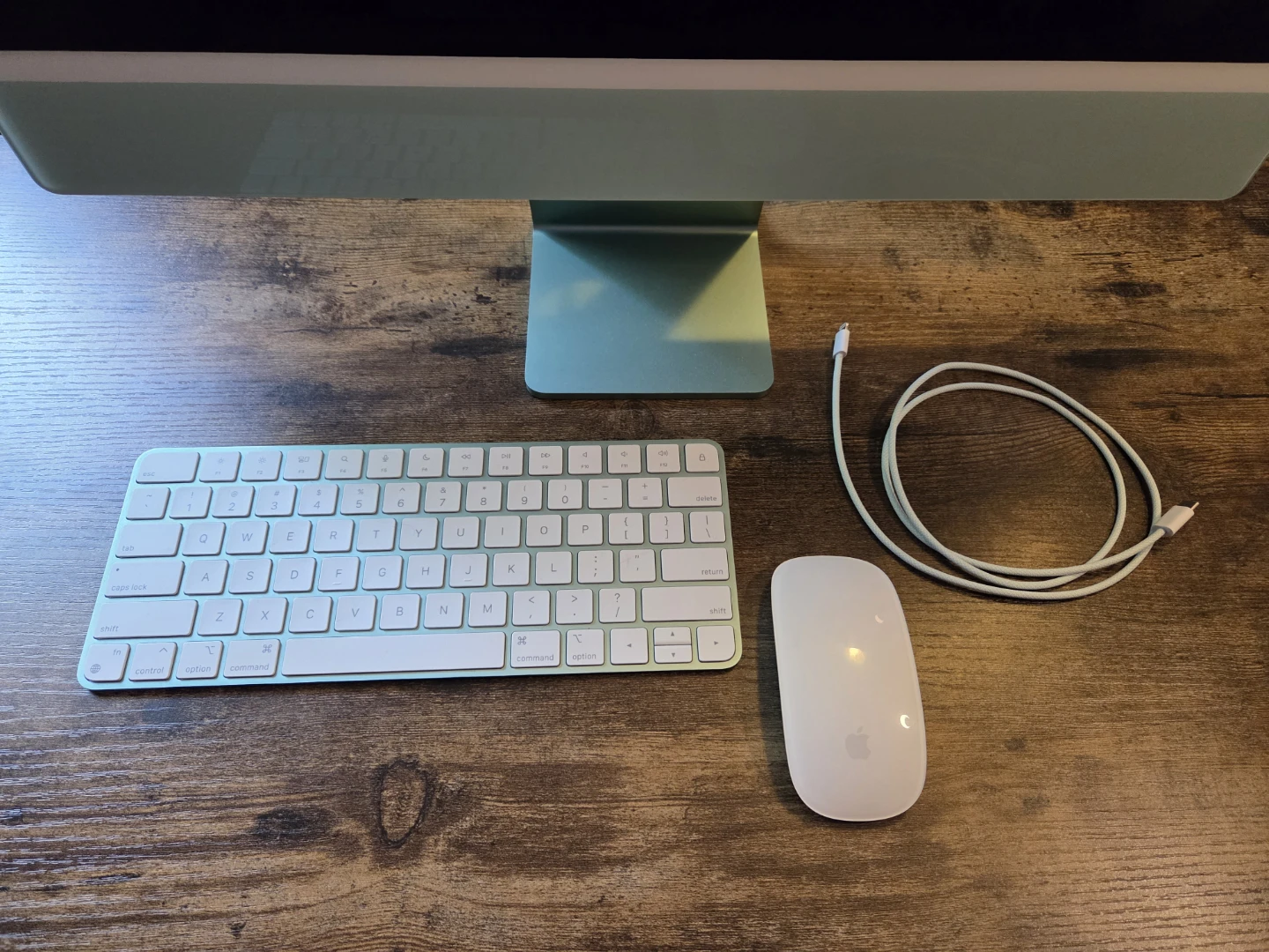 Apple iMac 24-inch M1 (2021) - Green - Excellent Condition - photo 4