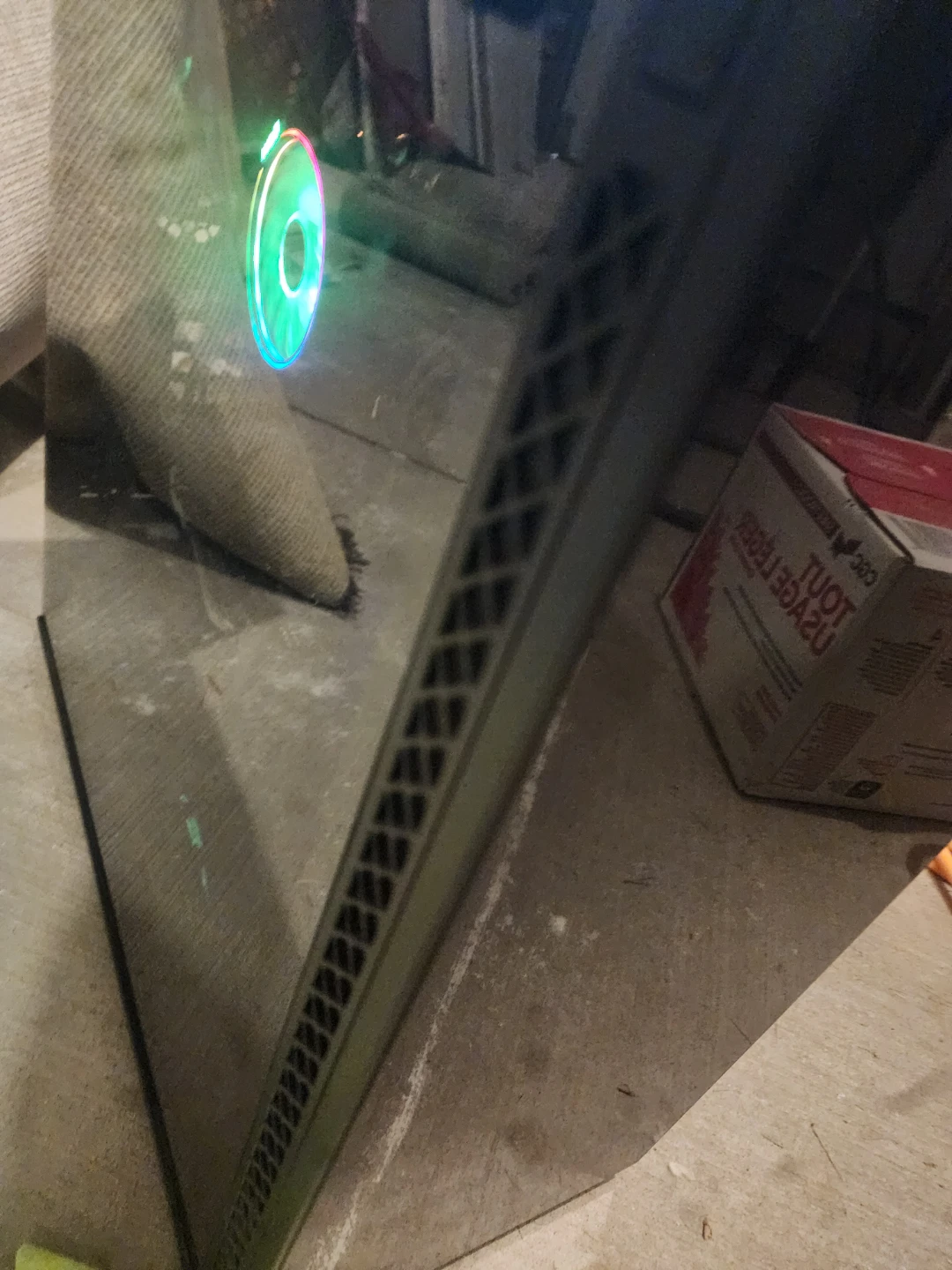 Computer Case with RGB Fan