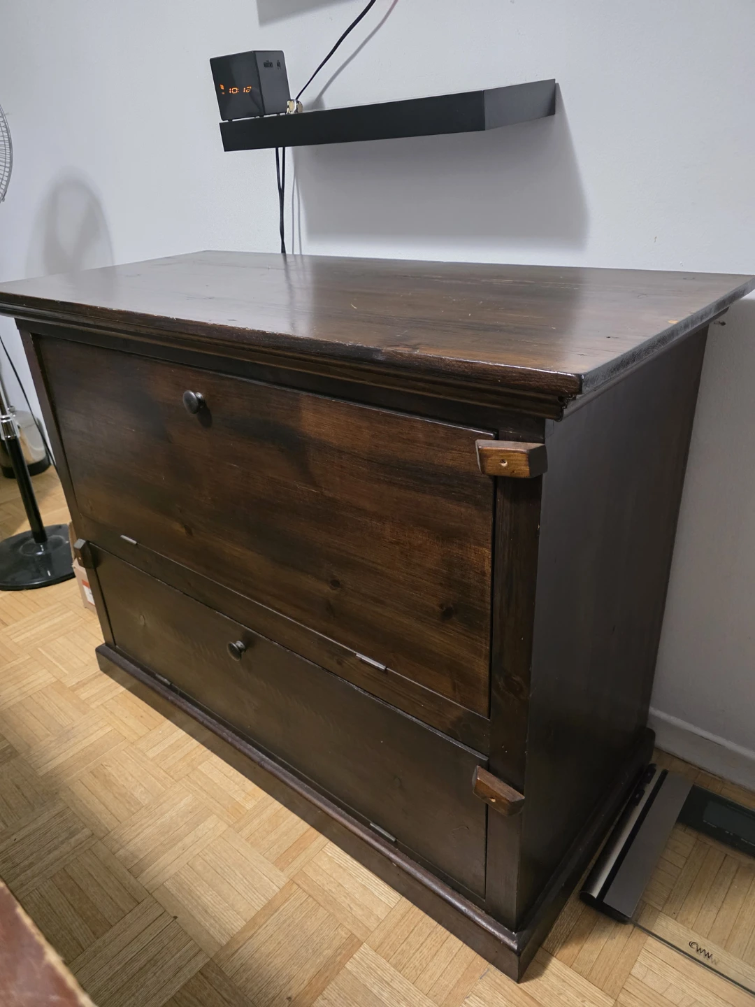 Antique 19th Century Large Mule Chest