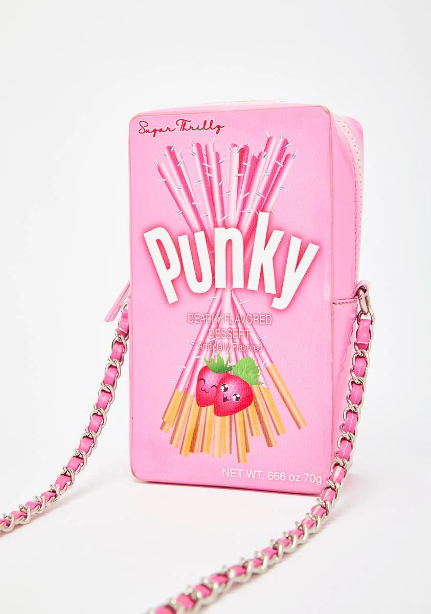 Pocky (Punky) pink crossbody bag - photo 2