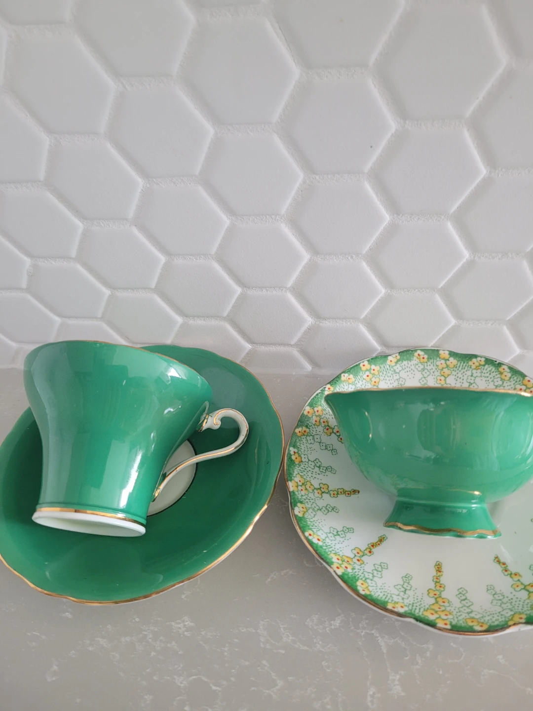 Vintage Teacups Slightly Flawed but Fabulous $10 Each - photo 5