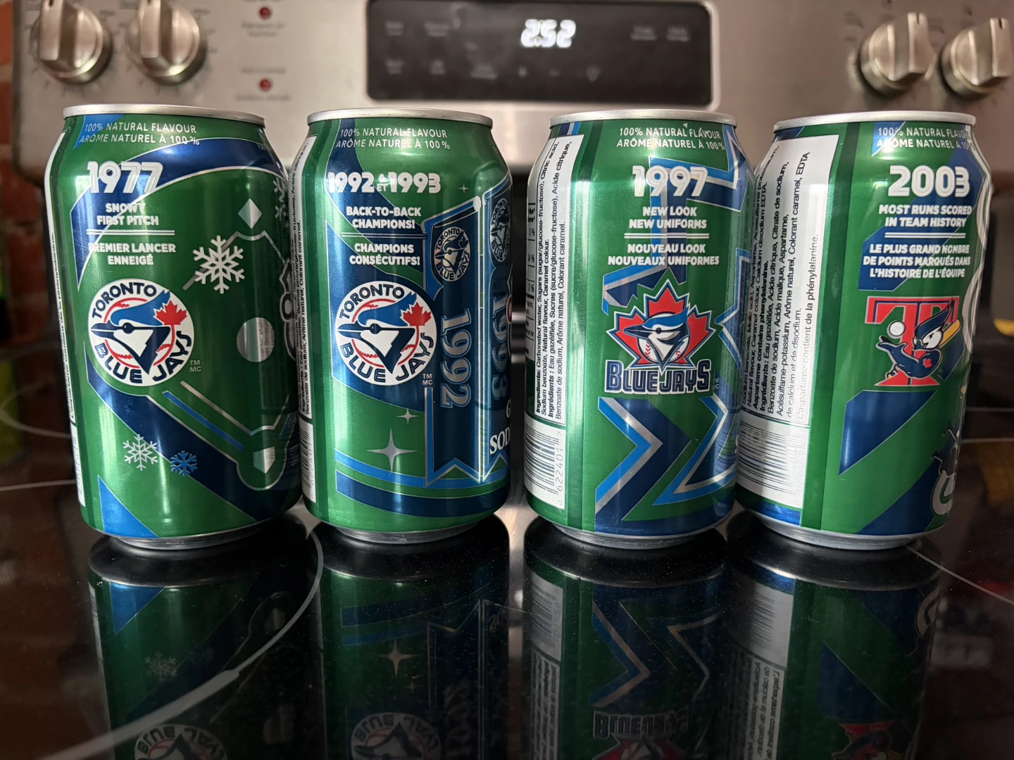 Ginger ale bluejays 50th anniversary collection