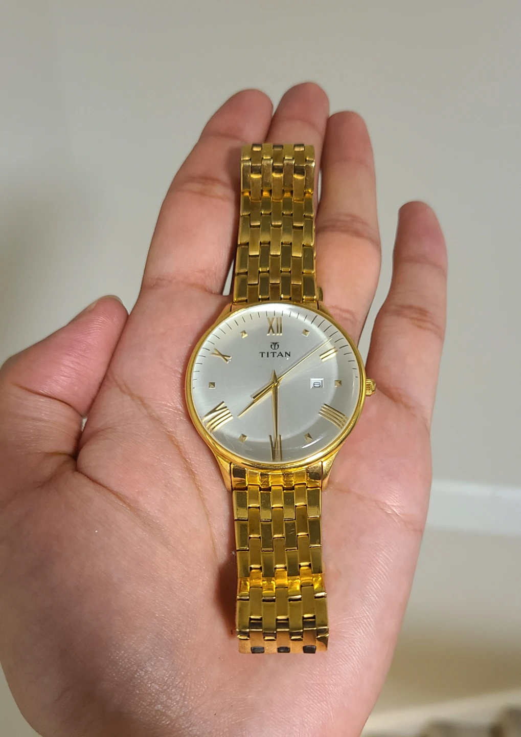 Titan Men's Gold Watch