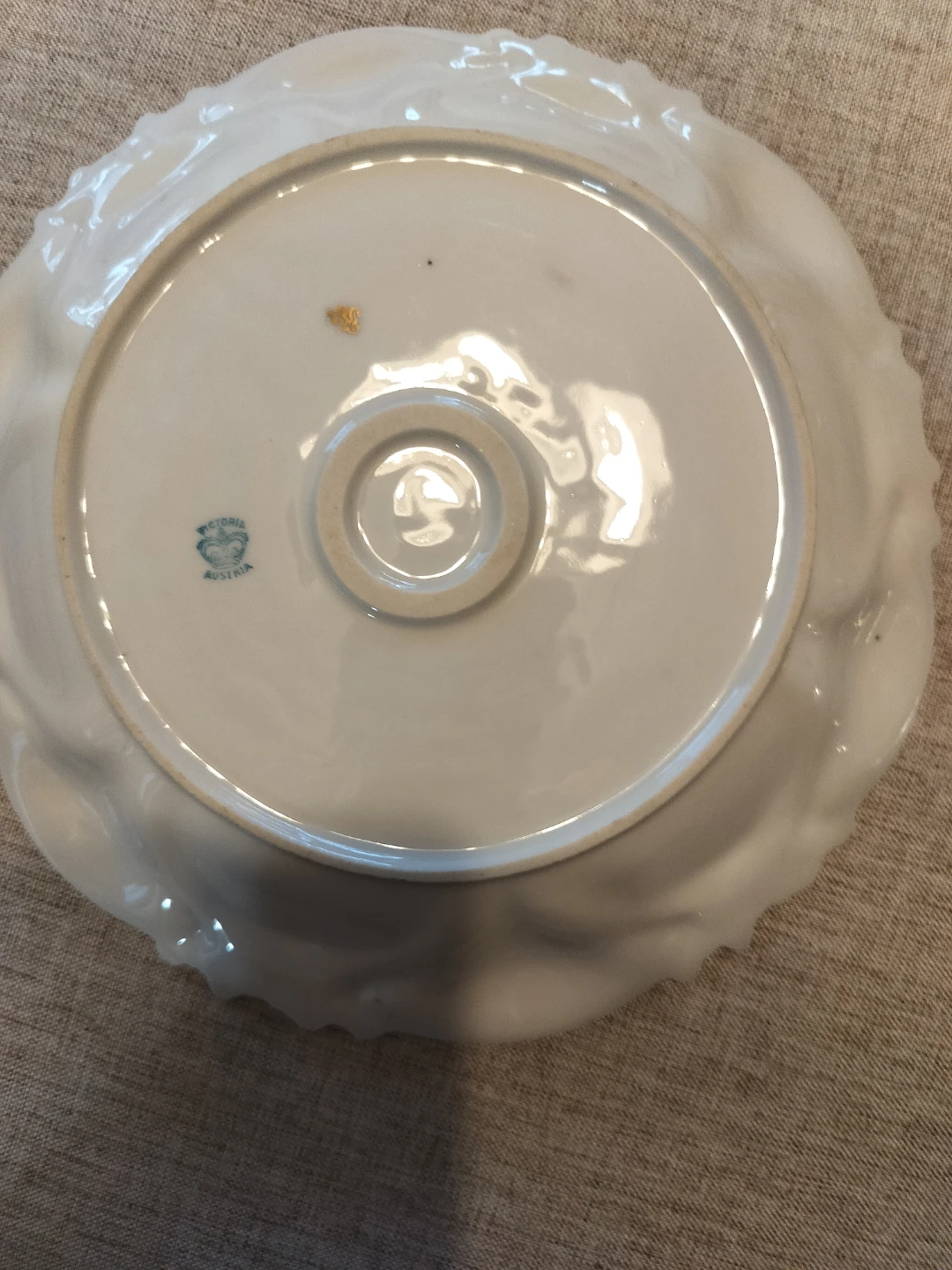 Victoria Austria Floral Footed Bowl - photo 2