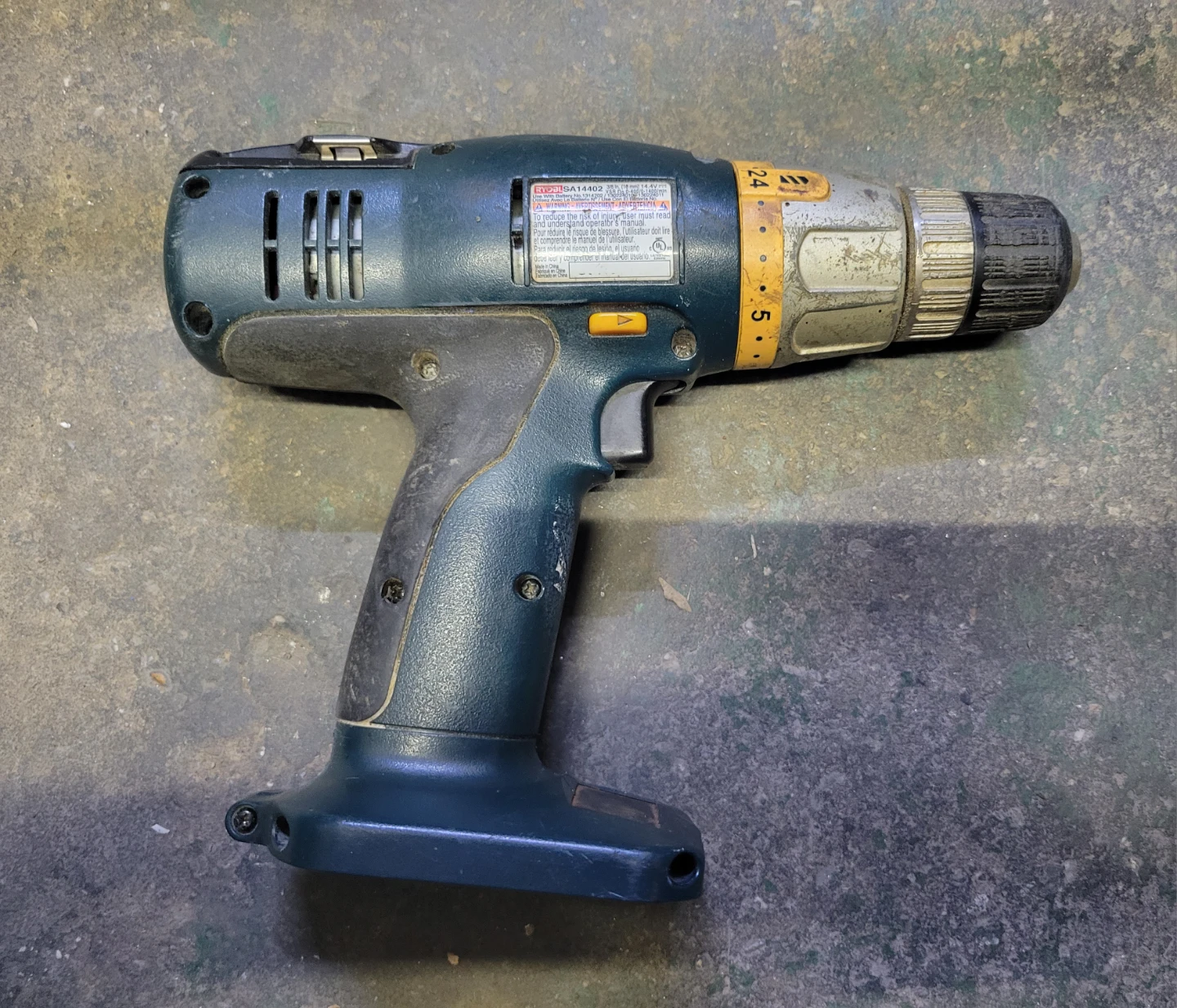 TOOL ONLY!! Ryobi SA14402 14.4V Cordless Drill - photo 2