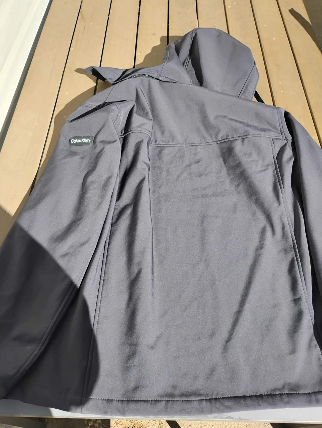 Calvin Klein Grey Soft Shell Jacket - photo 4