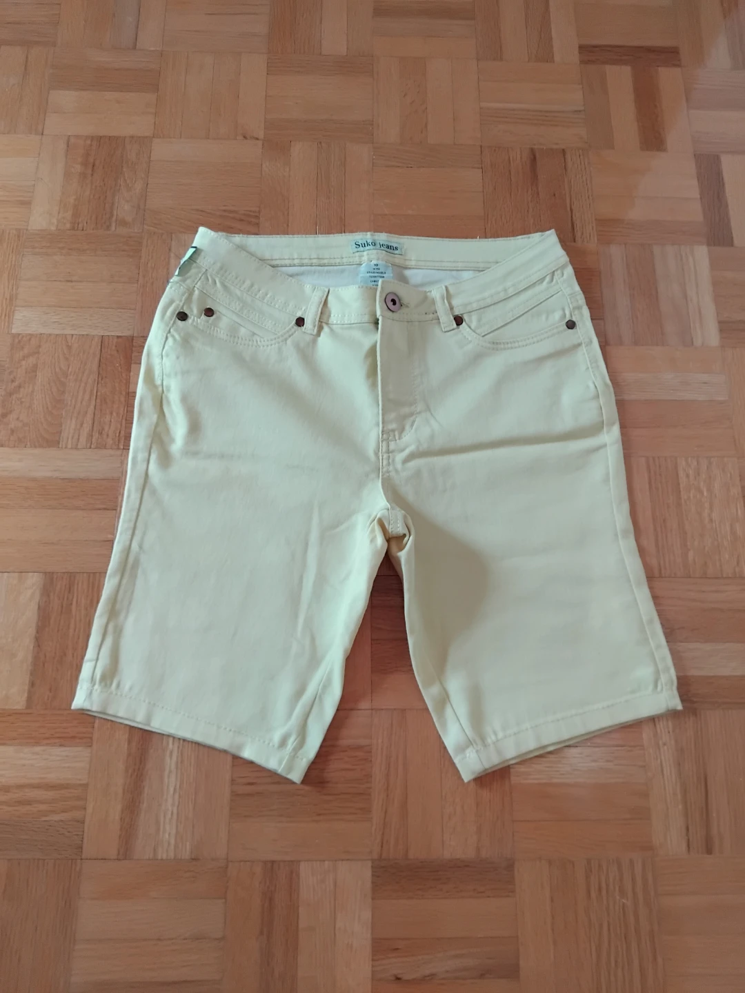Suko Jeans Women's Size 10 Yellow Bermuda Shorts - photo 4