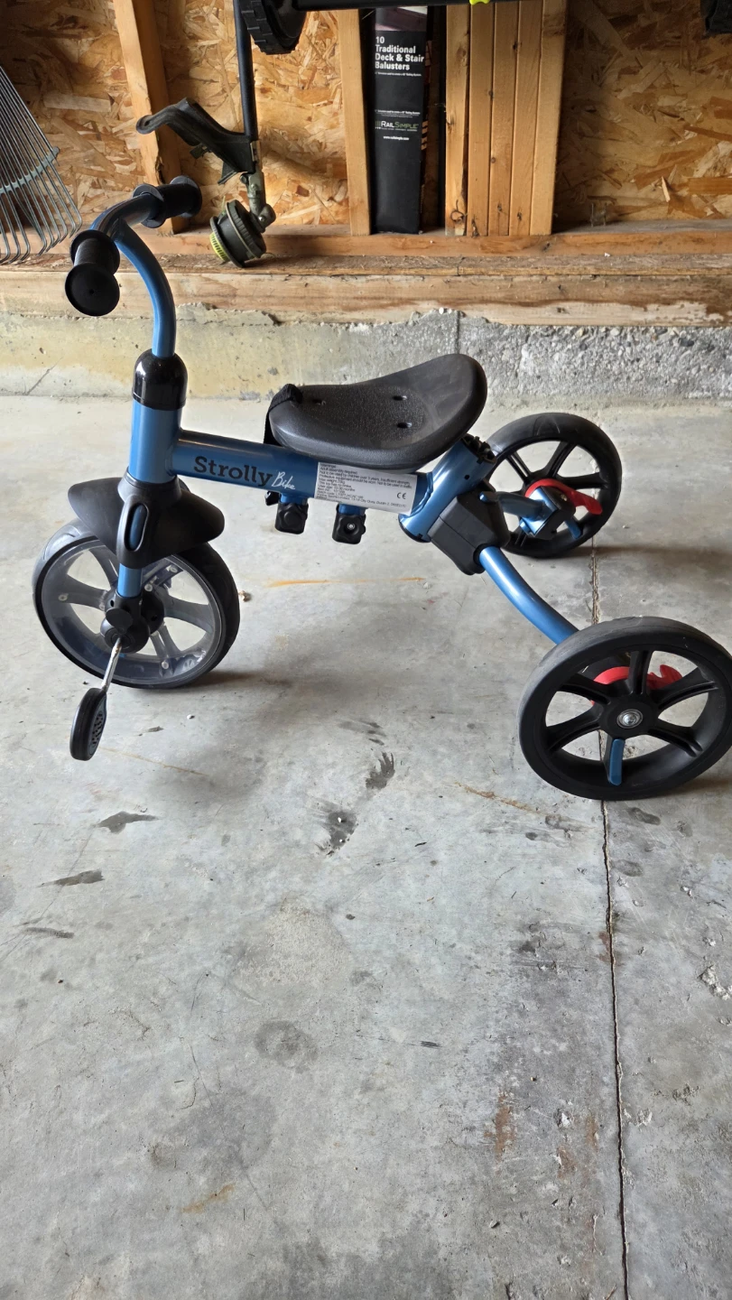 Y-Volution Strolly Bike Tricycle - photo 3