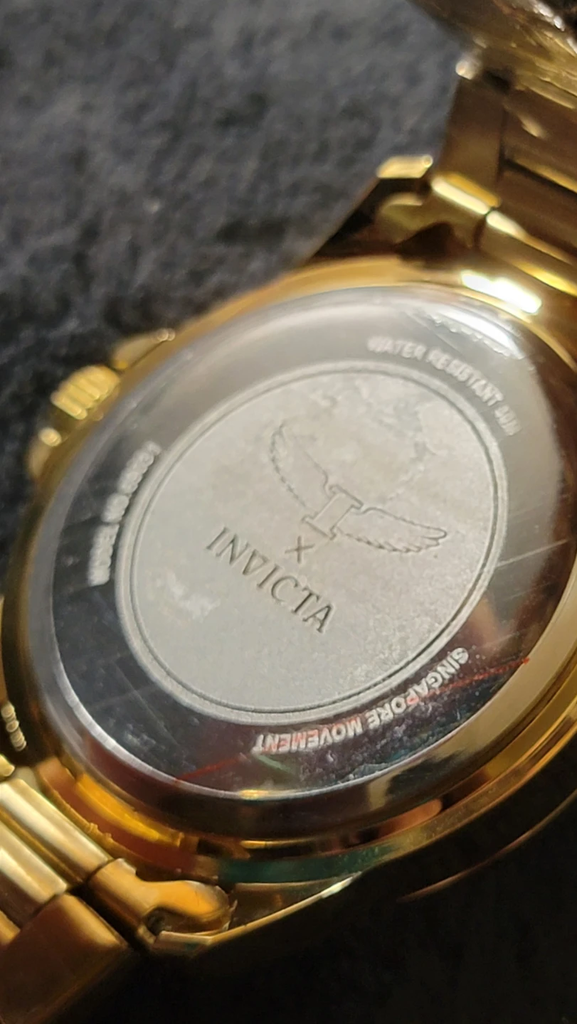 Invicta Men's Gold Tone Stainless Steel Watch - photo 4
