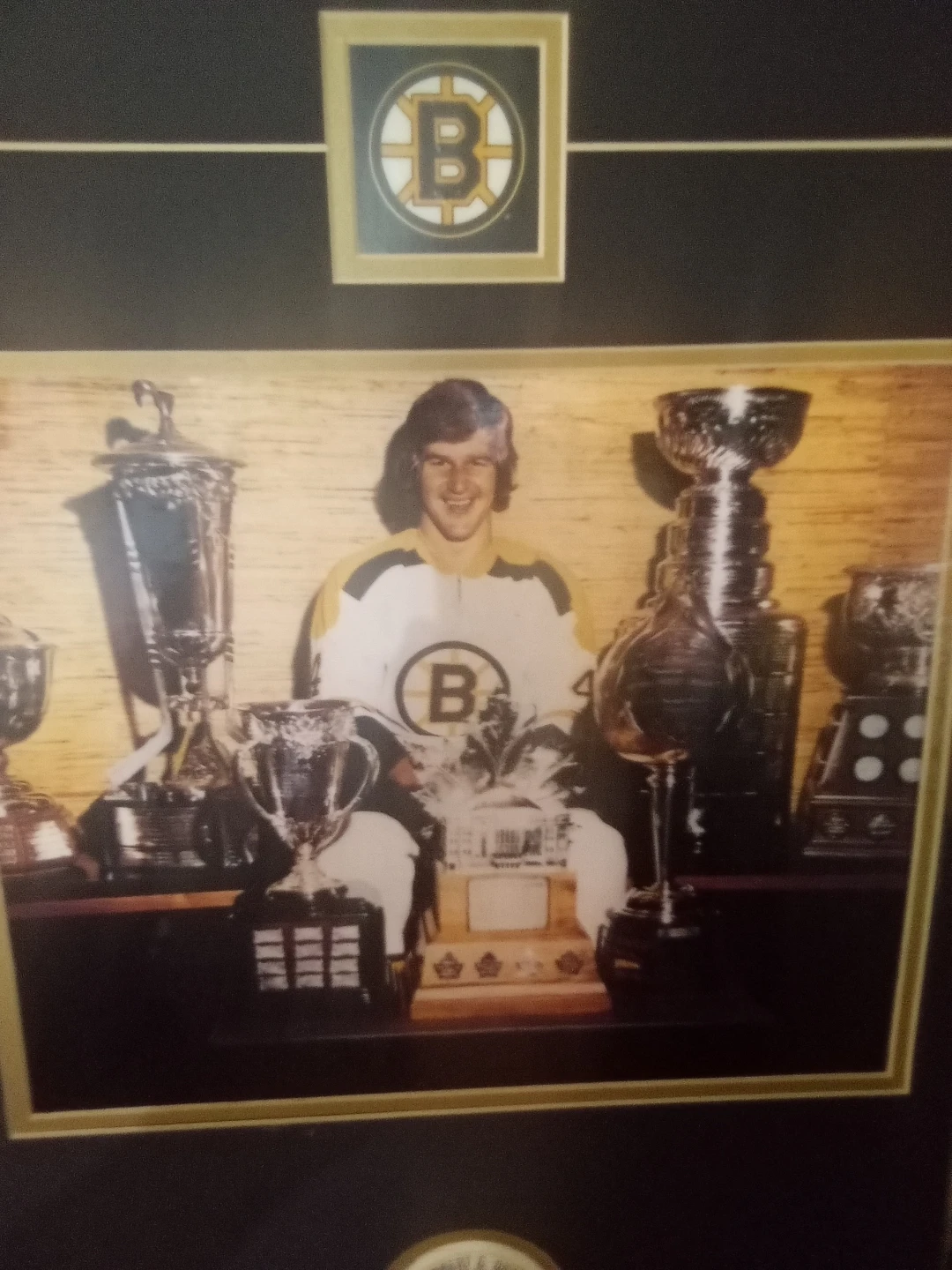 Bobby Orr Framed Photo Display Boston Bruins 1966-1976 - photo 2