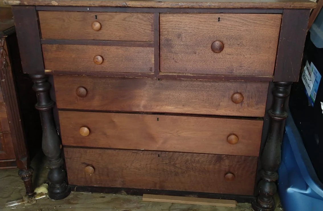 Antique Wooden Dresser